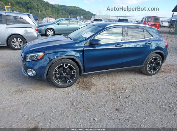 WDCTG4GB4LJ668061 2020 MERCEDES-BENZ GLA 250 Синий Вид спереди