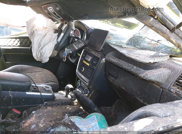 WDCYC5FF4HX274785 2017 MERCEDES-BENZ G-CLASS Yellow Front interior view