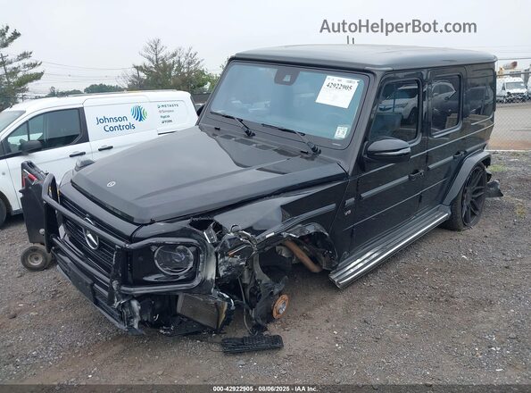 WDCYC6BJ2LX338475 2020 MERCEDES-BENZ G-CLASS Black Առջևի ձախ երեք քառորդ տեսարան