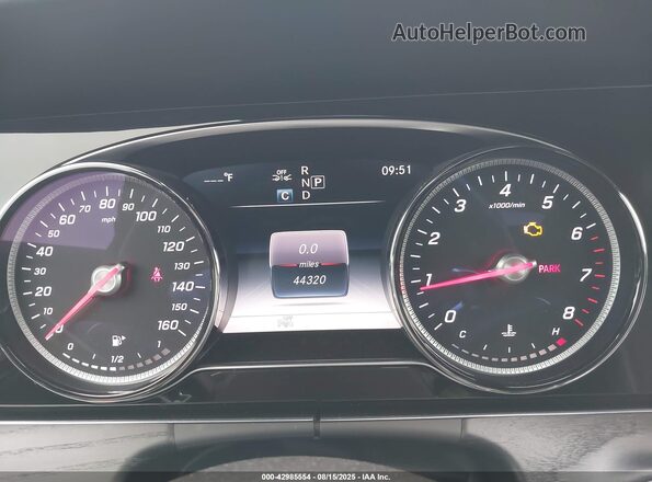 WDD1J6HB5KF073588 2019 MERCEDES-BENZ E-CLASS Burgundy Հետևի նստատեղերի տեսք