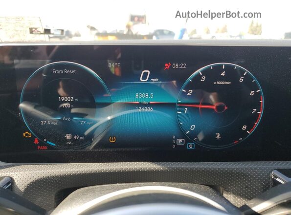WDD3G4EB4KW024401 2019 MERCEDES-BENZ A-CLASS Silver 