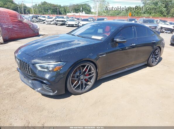 WDD7X8JB8KA007211 2019 MERCEDES-BENZ AMG GT 63 4-DOOR COUPE Black Przód lewy