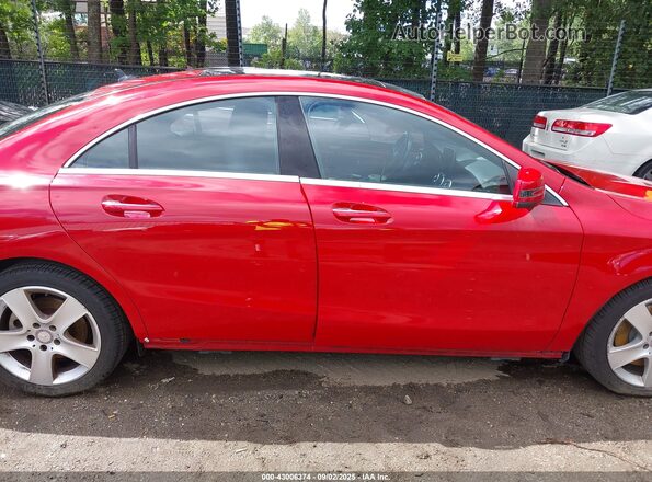 WDDSJ4EB7HN499214 2017 MERCEDES-BENZ CLA 250 Red 