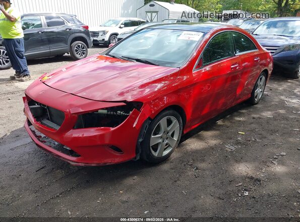 WDDSJ4EB7HN499214 2017 MERCEDES-BENZ CLA 250 Red 