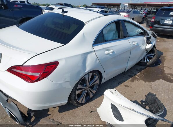 WDDSJ4EB7KN747341 2019 MERCEDES-BENZ CLA 250 White Tył prawy