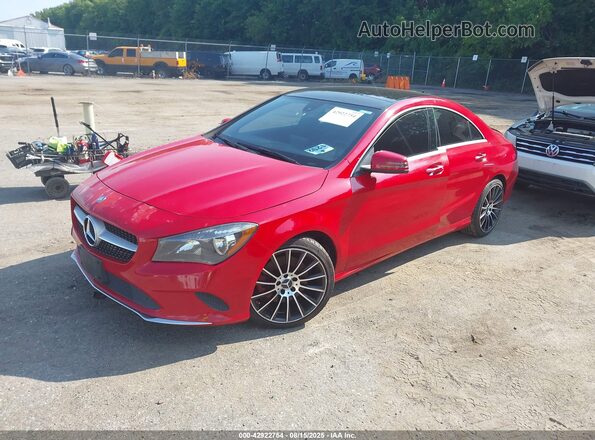 WDDSJ4GBXHN486079 2017 MERCEDES-BENZ CLA 250 Красный 