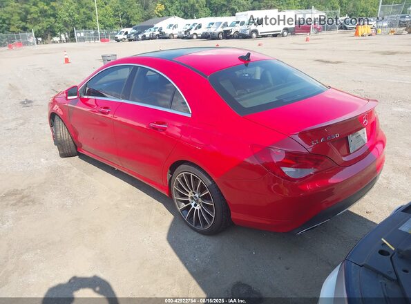 WDDSJ4GBXHN486079 2017 MERCEDES-BENZ CLA 250 Красный 