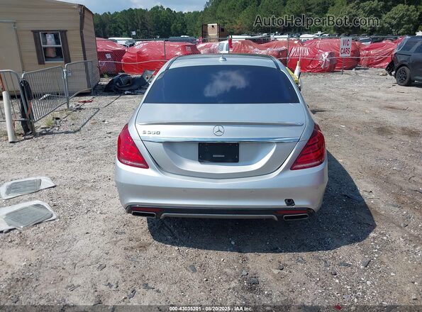 WDDUG8CB1GA218578 2016 MERCEDES-BENZ S-CLASS Silver 