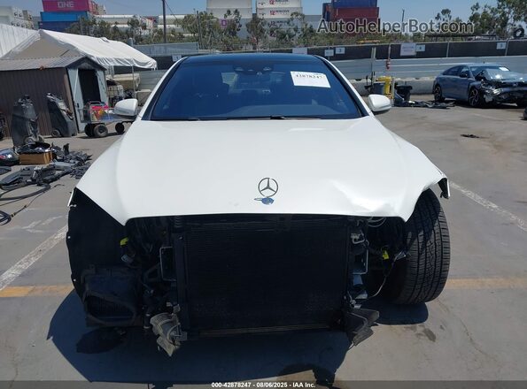 WDDUG8CB6HA309069 2017 MERCEDES-BENZ S-CLASS White Widok z przodu