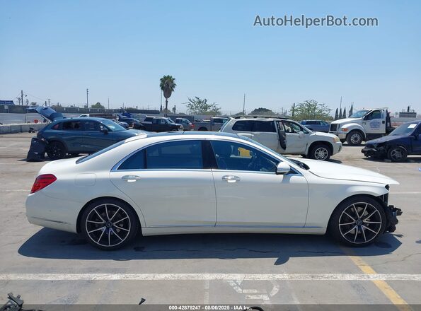 WDDUG8CB6HA309069 2017 MERCEDES-BENZ S-CLASS White Widok wnętrza 360 stopni