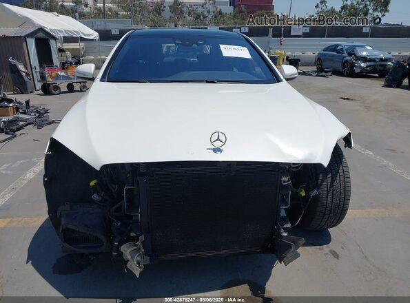 WDDUG8CB6HA309069 2017 MERCEDES-BENZ S-CLASS White Widok wnętrza z tyłu