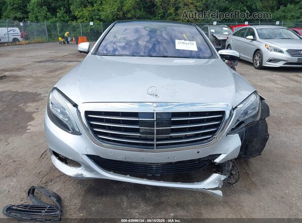 WDDUG8FB0GA220480 2016 MERCEDES-BENZ S-CLASS Silver 