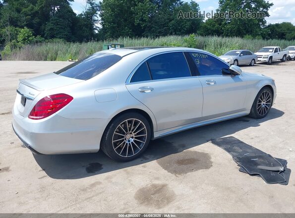 WDDUG8FB6GA237607 2016 MERCEDES-BENZ S-CLASS Silver Tył prawy