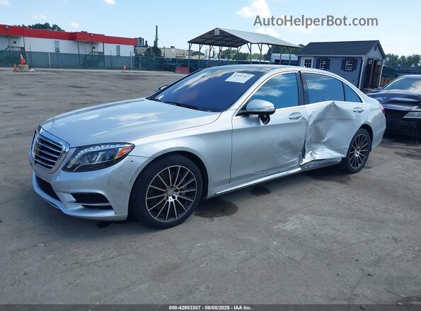 WDDUG8FB6GA237607 2016 MERCEDES-BENZ S-CLASS Silver Przód lewy