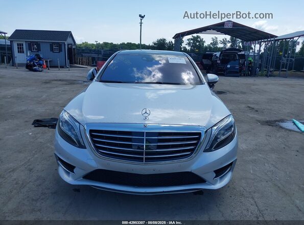 WDDUG8FB6GA237607 2016 MERCEDES-BENZ S-CLASS Silver Widok zestawu wskaźników