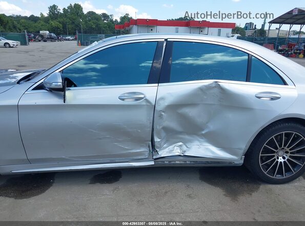 WDDUG8FB6GA237607 2016 MERCEDES-BENZ S-CLASS Silver Widok z przodu