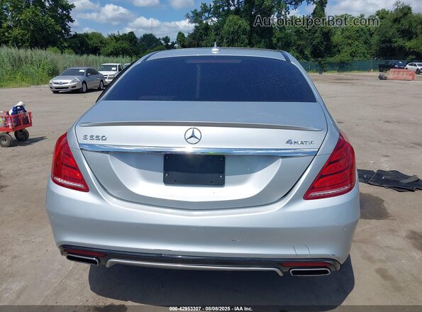 WDDUG8FB6GA237607 2016 MERCEDES-BENZ S-CLASS Silver 