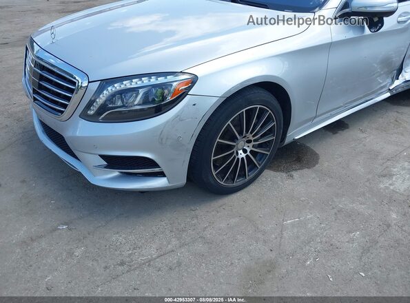 WDDUG8FB6GA237607 2016 MERCEDES-BENZ S-CLASS Silver 