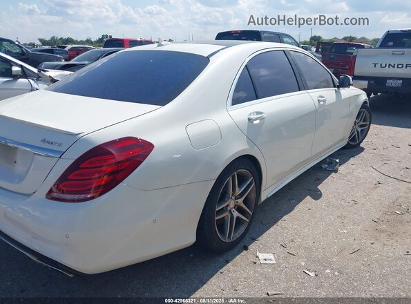 WDDUG8FBXGA210765 2016 MERCEDES-BENZ S-CLASS White Trasero derecho