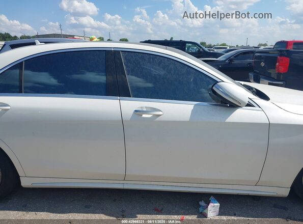 WDDUG8FBXGA210765 2016 MERCEDES-BENZ S-CLASS White Vista del cuadro de instrumentos
