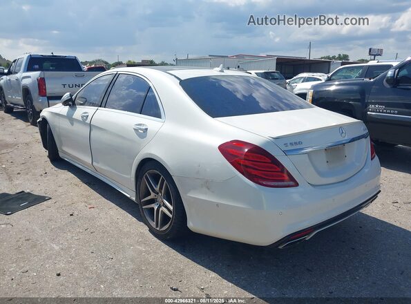 WDDUG8FBXGA210765 2016 MERCEDES-BENZ S-CLASS White Trasero izquierdo