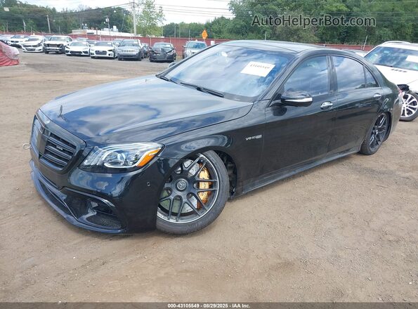 WDDUG8JB2KA483859 2019 MERCEDES-BENZ AMG S 63 Black Vista tres cuartos delantera izquierda