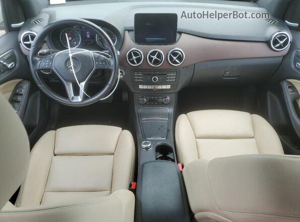 WDDVP9AB0HJ015986 2017 MERCEDES-BENZ B-CLASS White Առջևի վահանակի տեսք