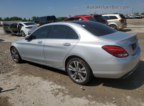 WDDWF4KB4JR420295 2018 MERCEDES-BENZ C Silver 
