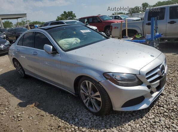 WDDWF4KB4JR420295 2018 MERCEDES-BENZ C Silver 