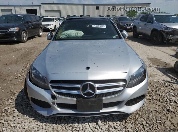 WDDWF4KB4JR420295 2018 MERCEDES-BENZ C Silver 