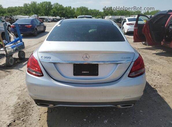 WDDWF4KB4JR420295 2018 MERCEDES-BENZ C Silver 