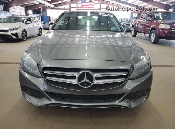 WDDWF4KB7JR350226 2018 MERCEDES-BENZ C Silver 