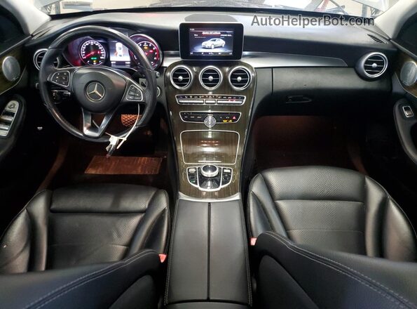 WDDWF4KB7JR350226 2018 MERCEDES-BENZ C Silver 