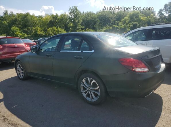 WDDWF4KB9JR345156 2018 MERCEDES-BENZ C Green 