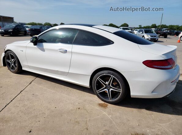 WDDWJ6EBXJF669384 2018 MERCEDES-BENZ C Белый 