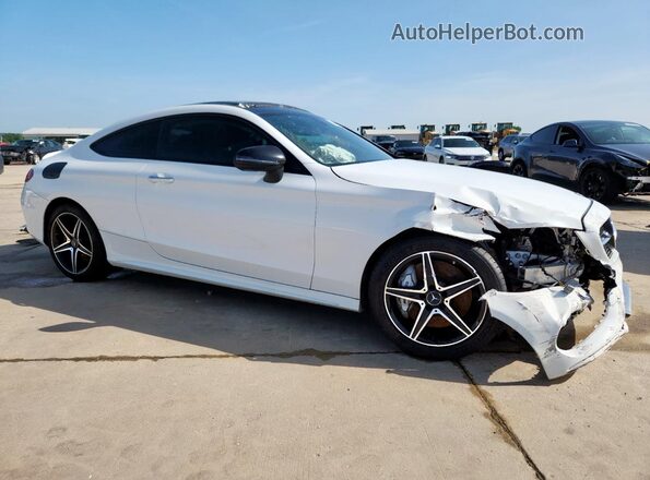 WDDWJ6EBXJF669384 2018 MERCEDES-BENZ C Белый 