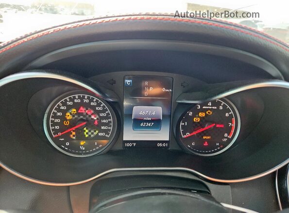 WDDWJ6EBXJF669384 2018 MERCEDES-BENZ C Белый 