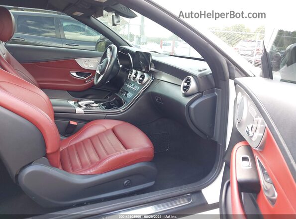 WDDWK8DB7LF974709 2020 MERCEDES-BENZ C-CLASS White Vista interior delantera
