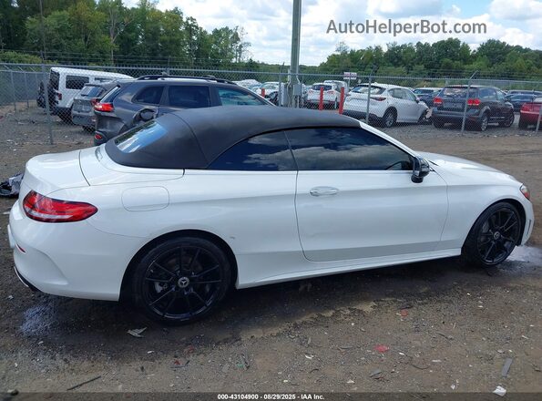 WDDWK8DB7LF974709 2020 MERCEDES-BENZ C-CLASS White Vista interior trasera