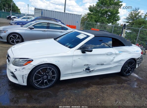 WDDWK8DB7LF974709 2020 MERCEDES-BENZ C-CLASS White Vista interior de 360 grados