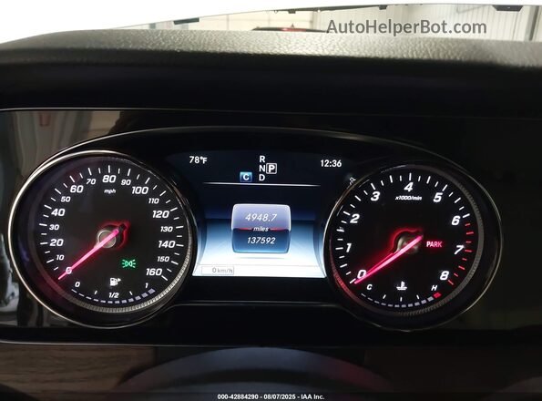 WDDZF4KB6HA016663 2017 MERCEDES-BENZ E-CLASS White 