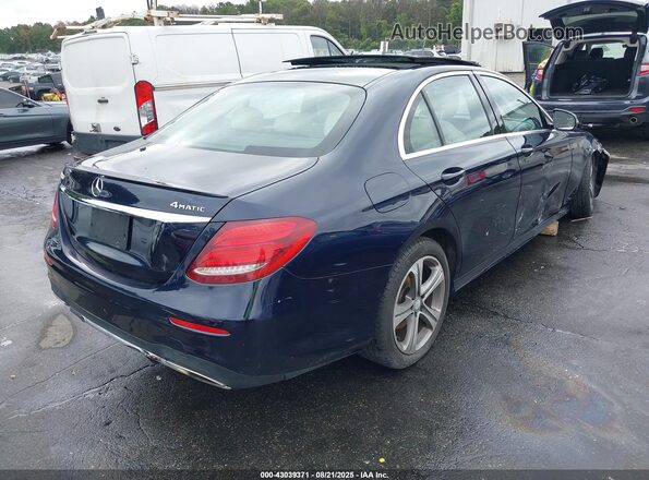 WDDZF4KB6HA114771 2017 MERCEDES-BENZ E-CLASS Dark Blue 