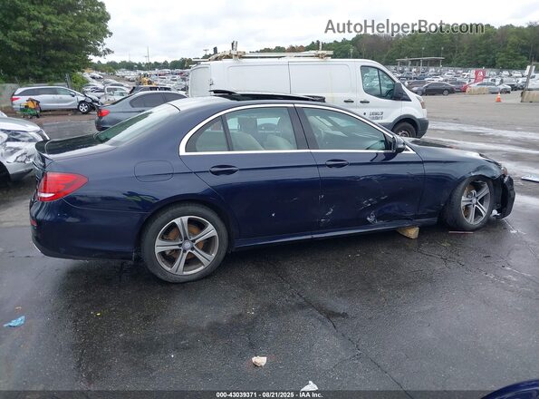 WDDZF4KB6HA114771 2017 MERCEDES-BENZ E-CLASS Dark Blue 