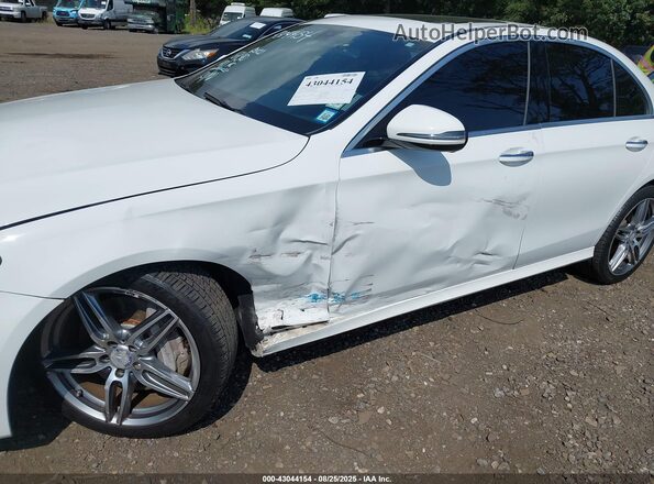 WDDZF4KB8HA033075 2017 MERCEDES-BENZ E-CLASS White 