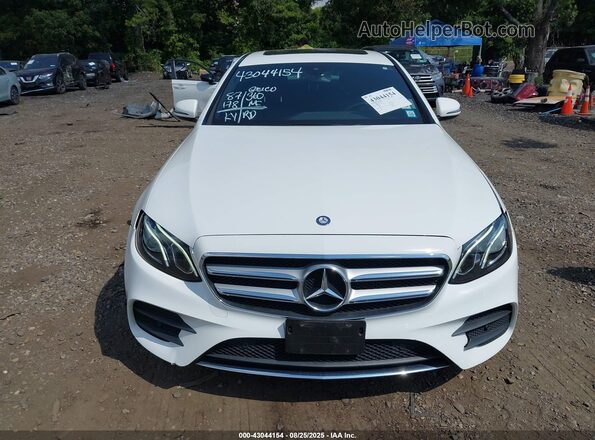 WDDZF4KB8HA033075 2017 MERCEDES-BENZ E-CLASS White 