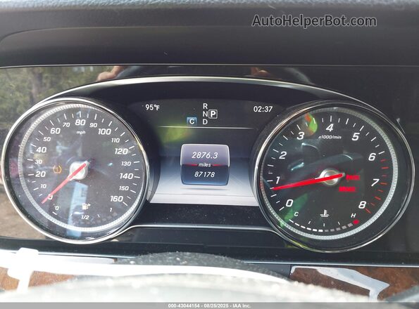 WDDZF4KB8HA033075 2017 MERCEDES-BENZ E-CLASS White 