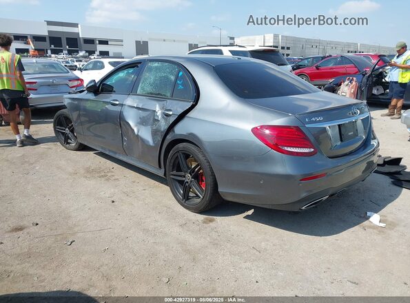 WDDZF6JB8KA568766 2019 MERCEDES-BENZ E Gray Rear left