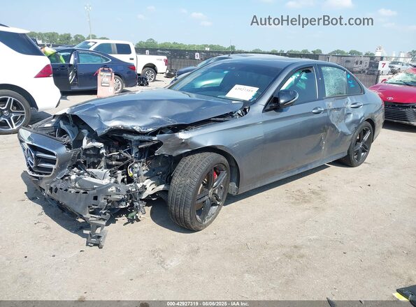 WDDZF6JB8KA568766 2019 MERCEDES-BENZ E Gray Front left