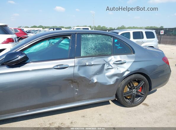WDDZF6JB8KA568766 2019 MERCEDES-BENZ E Gray Front view