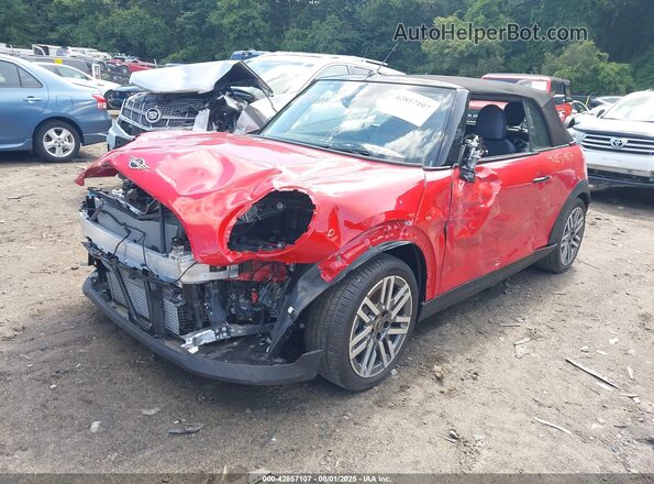 WMW23GX03S2X38412 2025 MINI COOPER Red 